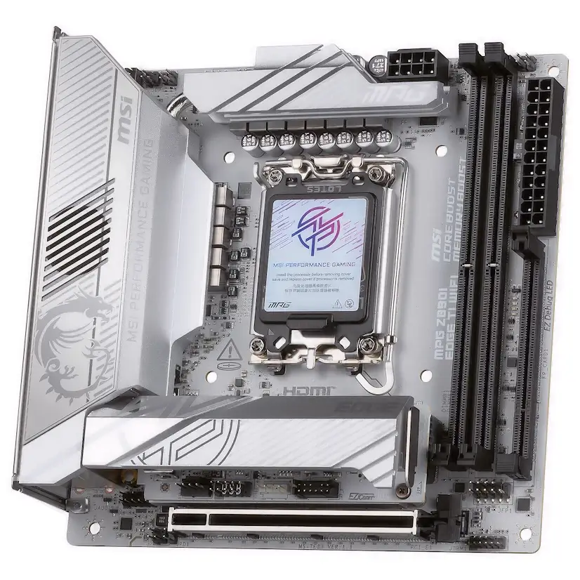 Montaje Placa Base MSI MPG Z890I EDGE TI WIFI Gaming PC Lozoyuela